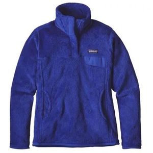 PATAGONIA harvest moon blue Re-Tool Snap-T fleece pullover XXS